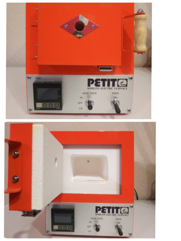 ガラス用小型電気炉 クイックファイヤ6-